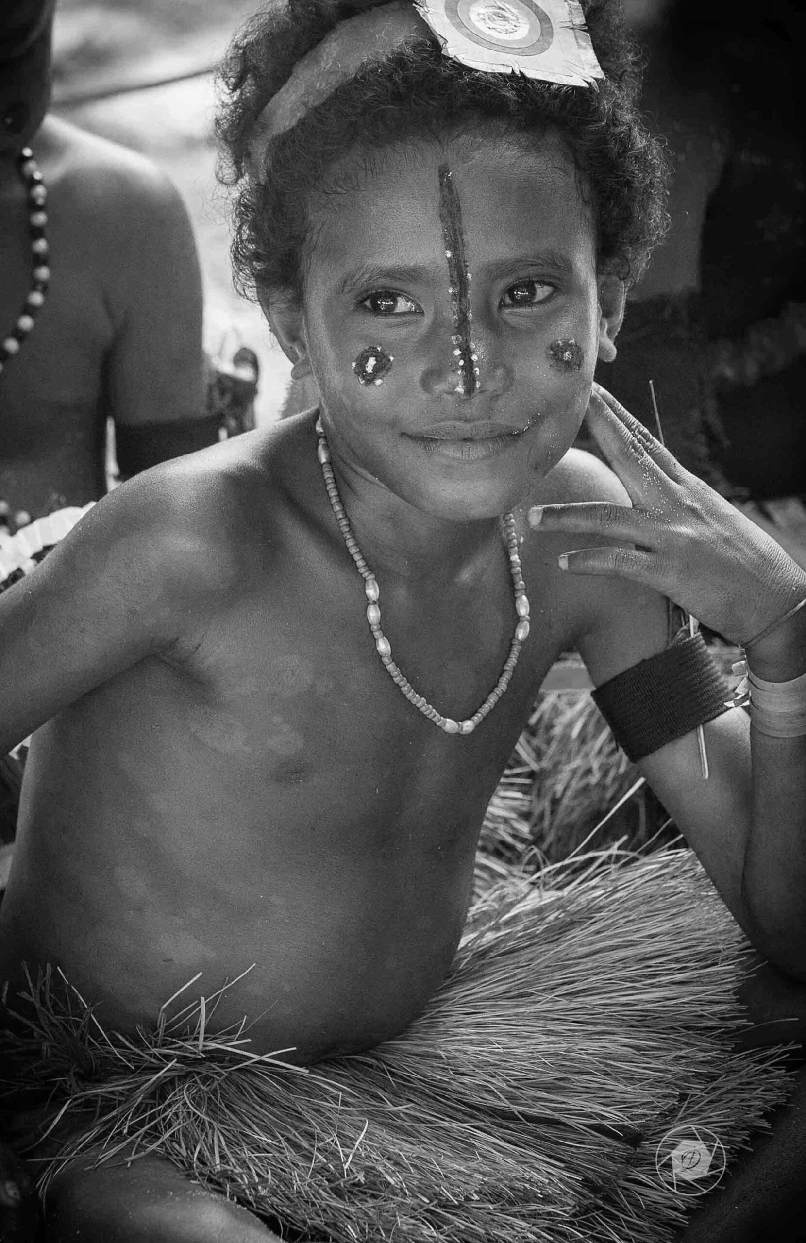 Photo of a beautiful young girl in Kitava