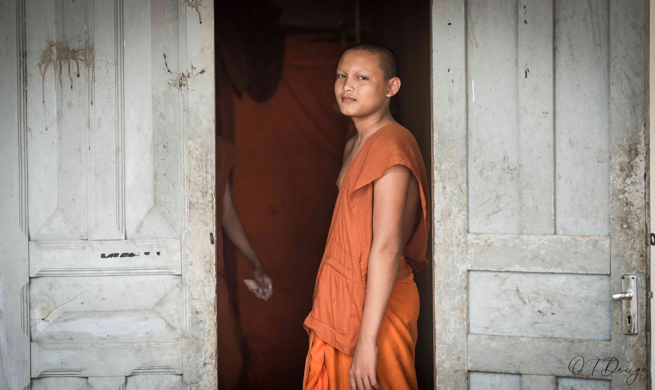 The spiritual beginnings of a young man becoming a monk in Sihanoukville, Cambodia